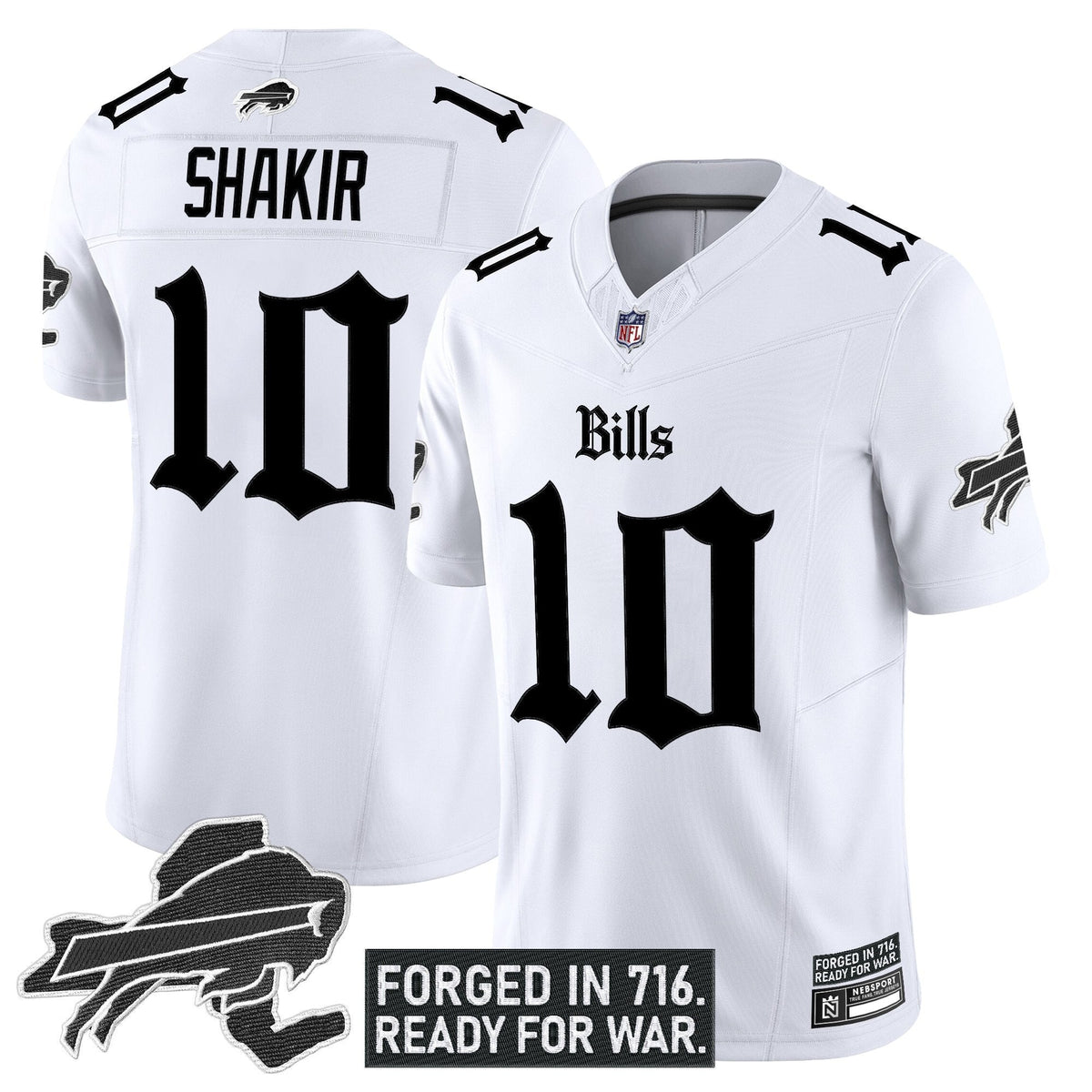 BUF 'Gothic Cold Front Edition' Vapor Limited Jersey