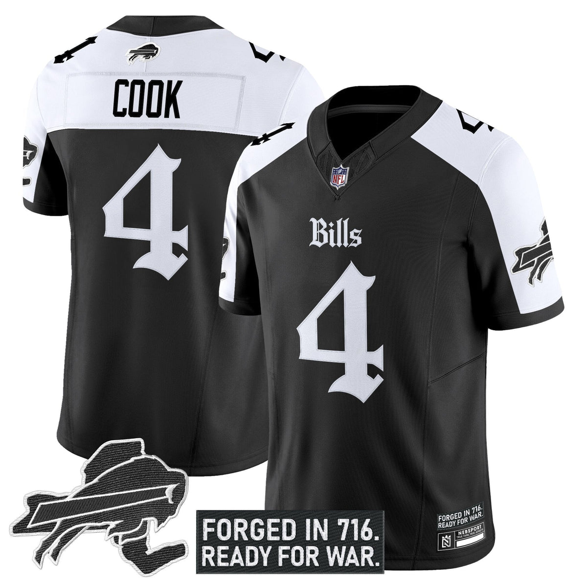BUF 'Gothic Cold Front Edition' Vapor Limited Jersey