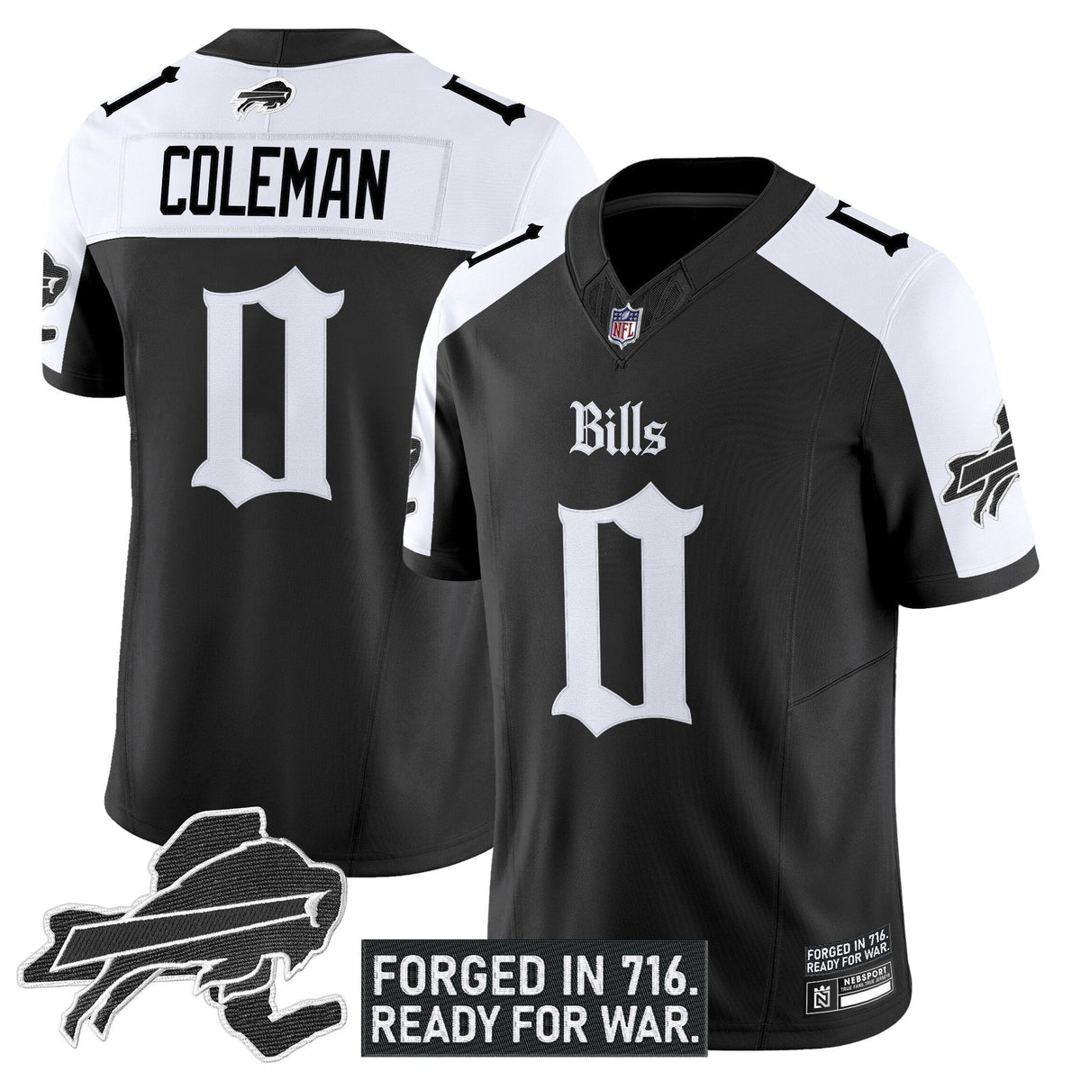 BUF 'Gothic Cold Front Edition' Vapor Limited Jersey
