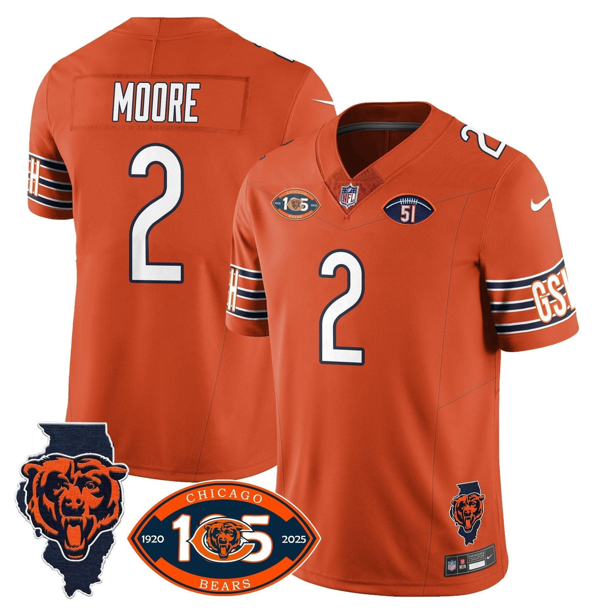 CHI 1920-2025 The CHI Vapor Limited Jersey