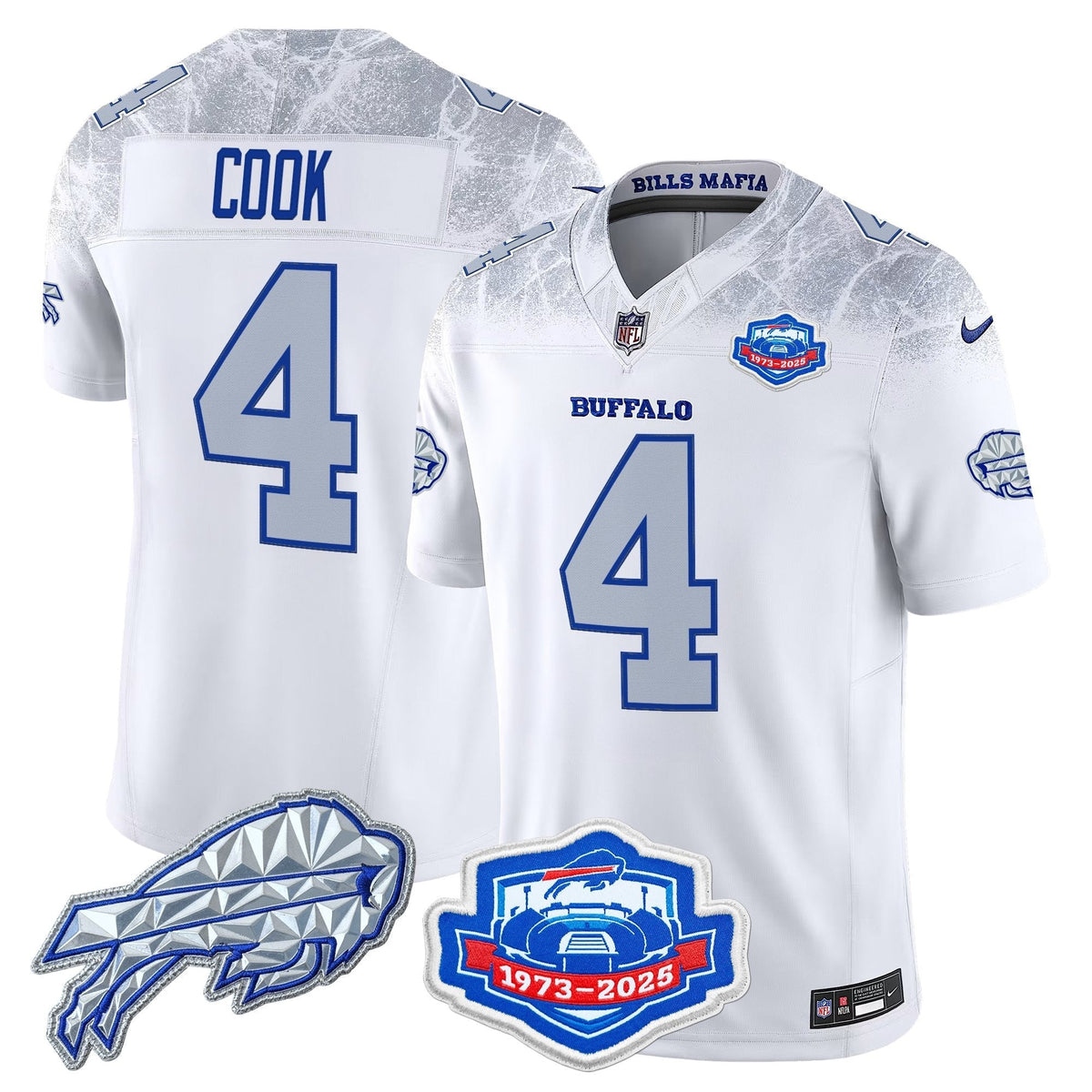 BUF 2025 "Rivalries" Vapor Limited Jersey - Farewell Season Patch